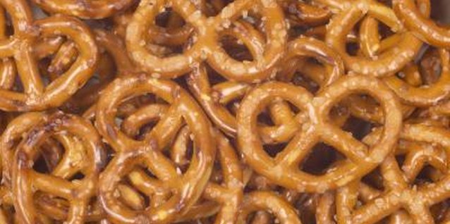 Hemera Technologies/AbleStock.com/Getty Images Pretzels are good for teaching simple math to young children.
