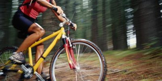 Ryan McVay/Photodisc/Getty Images Mountain biking is a great sport in areas with extensive trails.