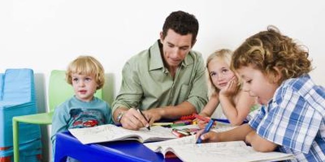 Jupiterimages/Goodshoot/Getty Images Your child answers questions and demonstrates skills during a preschool assessment.