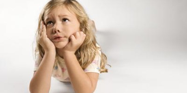 Jupiterimages/Comstock/Getty Images Children of all ages worry.