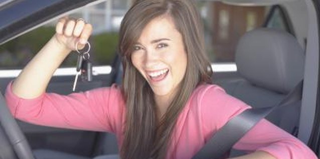 Jupiterimages/Brand X Pictures/Getty Images Teenagers enjoy the freedom that comes with driving.