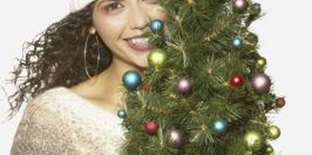 Jupiterimages/Photos.com/Getty Images A miniature Christmas tree, such as Italian stone pine, needs special care.