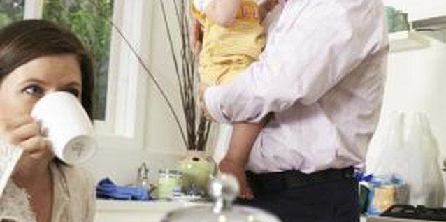 David Woolley/Digital Vision/Getty Images You and your husband need to work as a team.