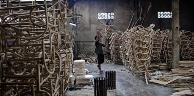 Ulet Ifansasti/Getty Images News/Getty Images A rattan furniture manufacturer in West Java, Indonesia.