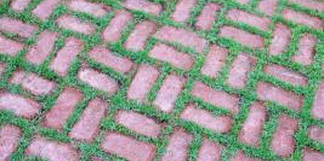 Thinkstock/Comstock/Getty Images Brick adds a more classic look to a garden.