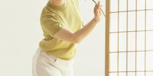 Ryan McVay/Photodisc/Getty Images Hanging a shoji on the wall adds a little swing to your decor.