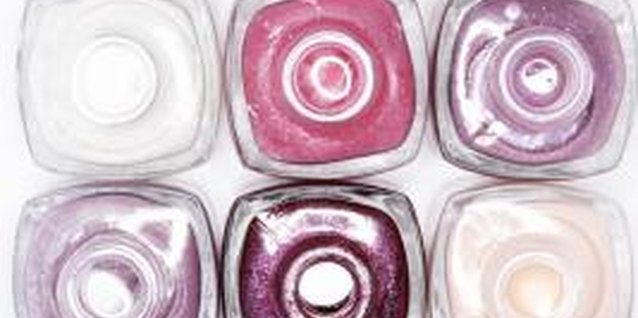 Martin Poole/Digital Vision/Getty Images Don't skip glitter! With the right process you can get glitter nail polish off with ease.