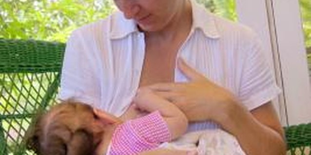 Thinkstock/Comstock/Getty Images Breastfeeding has health benefits for mothers and their babies.