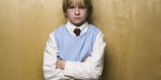 Jupiterimages/Brand X Pictures/Getty Images Psychologically aggressive strategies can be emotionally damaging to a child in development.