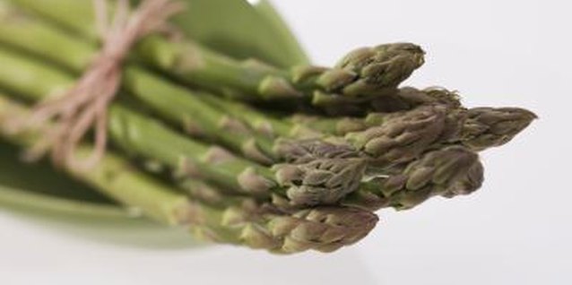 Jupiterimages/Comstock/Getty Images Steamed asparagus is rich in vitamin K.