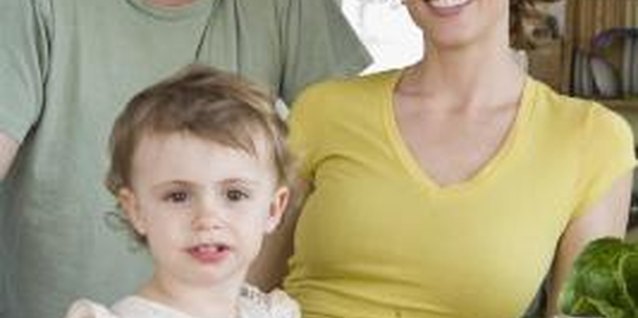 Thinkstock Images/Comstock/Getty Images Your husband will be more receptive of your new vegetarian diet if you respect his own diet.