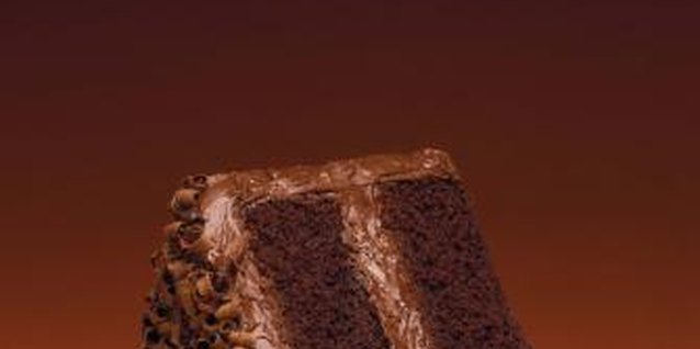 Jupiterimages/Comstock/Getty Images Use cocoa powder to make chocolate cake and frosting.