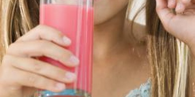 Jupiterimages/Pixland/Getty Images Smoothies are a nutritious, delicious way to deliver calories and nutrition.