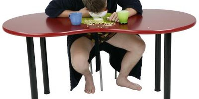 Photos.com/PhotoObjects.net/Getty Images Skipping breakfast could indicate underlying sleeping issues.