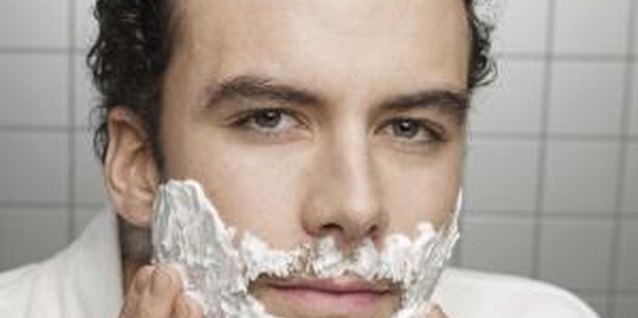 Jupiterimages/Comstock/Getty Images Pointing out that he looks older might convince him to shave.