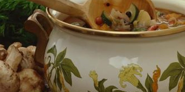 Jupiterimages/Comstock/Getty Images Minestrone is a hearty soup.