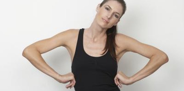 Goodshoot RF/Goodshoot/Getty Images Exercise your upper body for toned armpits.