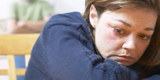 Hemera Technologies/AbleStock.com/Getty Images One quarter of all women experience intimate partner violence.