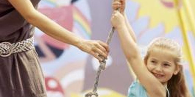 Stockbyte/Stockbyte/Getty Images Preschoolers love to be active.