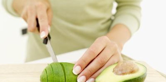 Stockbyte/Stockbyte/Getty Images Avocados are high in heart-healthy monounsaturated fats.