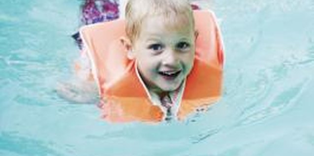 Brand X Pictures/Brand X Pictures/Getty Images Use safety games to teach your kiddo about pool safety.