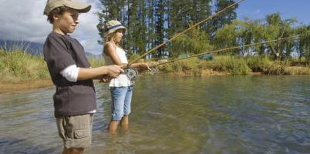 Jupiterimages/Pixland/Getty Images Families can enjoy many outdoor activities around Roanoke.