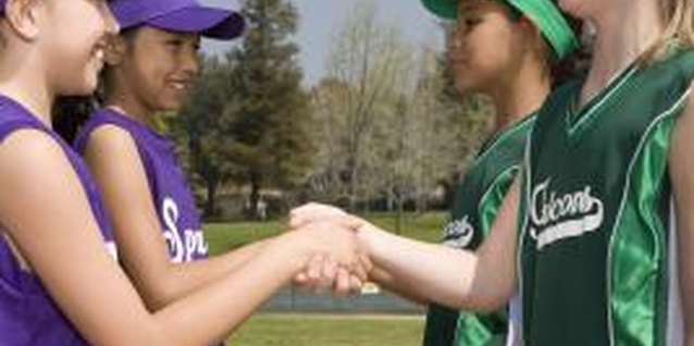 Jupiterimages/Brand X Pictures/Getty Images Teach your child how to be gracious in defeat.