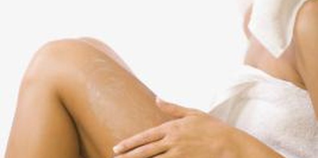 Jupiterimages, Brand X Pictures/Brand X Pictures/Getty Images Many lotions contain ingredients to fade dark spots.