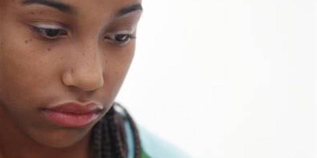 Amos Morgan/Photodisc/Getty Images Teens with selective mutism talk in certain situations, but not others.