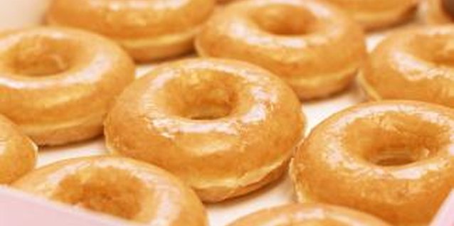 ITStock Free/Polka Dot/Getty Images Donut glazes are made from powdered sugar and water or milk.