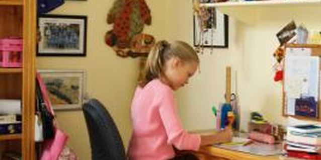 Marc Debnam/Photodisc/Getty Images A teen bedroom is a visual transition from childhood to independence.