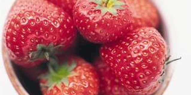 Digital Vision./Digital Vision/Getty Images Check your local farmer's market for the freshest strawberries.