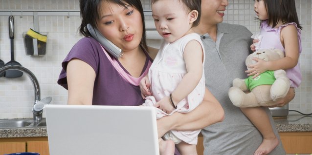 Comstock/Comstock/Getty Images Get organized to reduce stress.