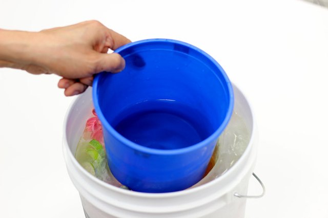 Slide out the inner pail