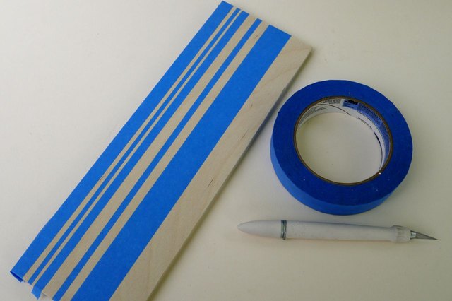 Make Stripes out of Painter's Tape.
