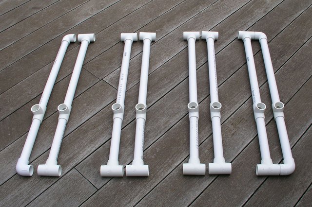 Parts laid in place.
