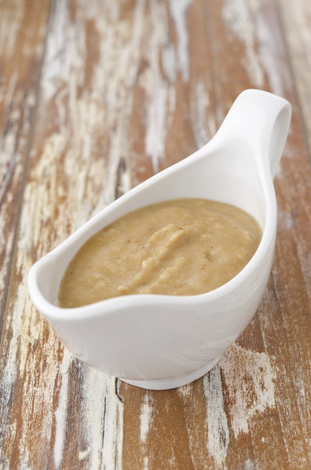 Gravy is tasty on your turkey, but potentially hazardous on theirs.