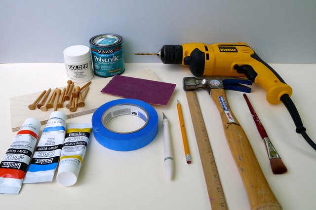 Supplies for Father's Day Cardholder.