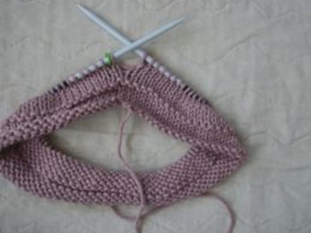 Knit the headband