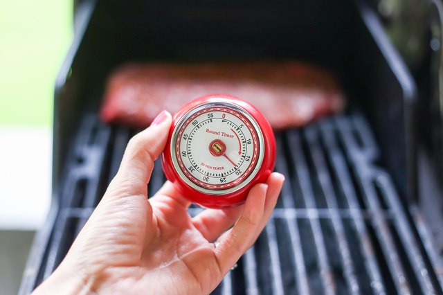 Kitchen timer set to 20 minutes.