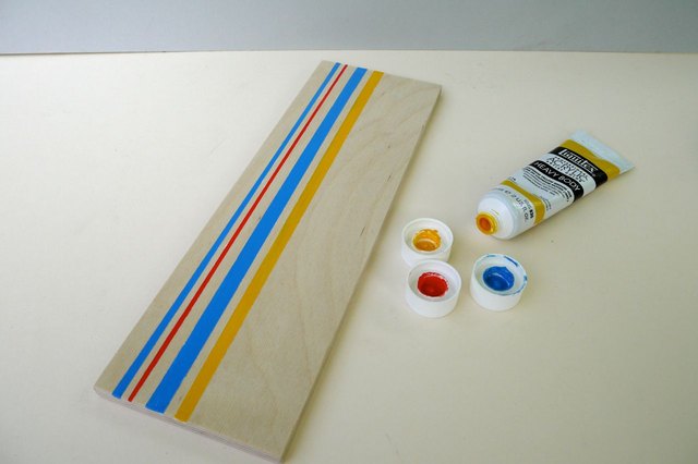 Paint with Acrylic Paint.