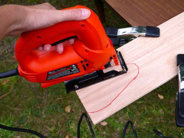 Cut Shape with Jigsaw