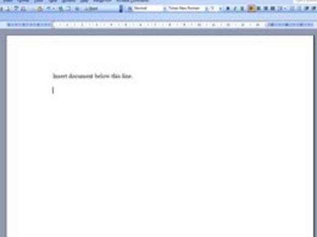 Position the cursor.