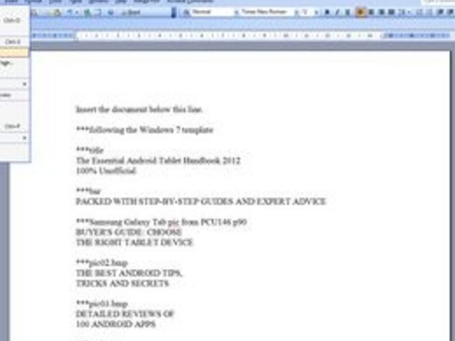 Save the document.
