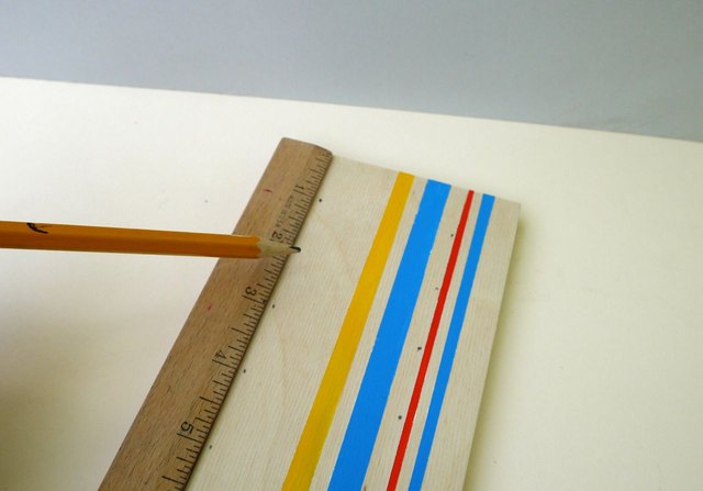 Measure every 1 inch.