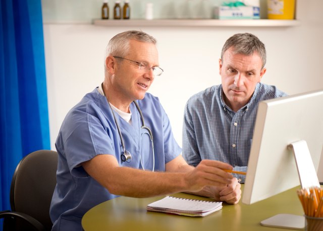 Discuss testing for prostate cancer with your doctor.