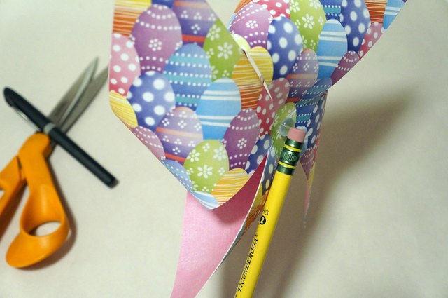 Watch for pin protruding through the eraser.