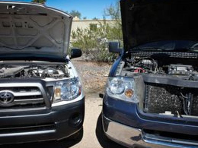 Make sure the cars do not touch each other.
