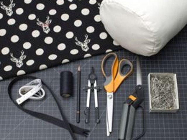 Bolster pillow supplies.
