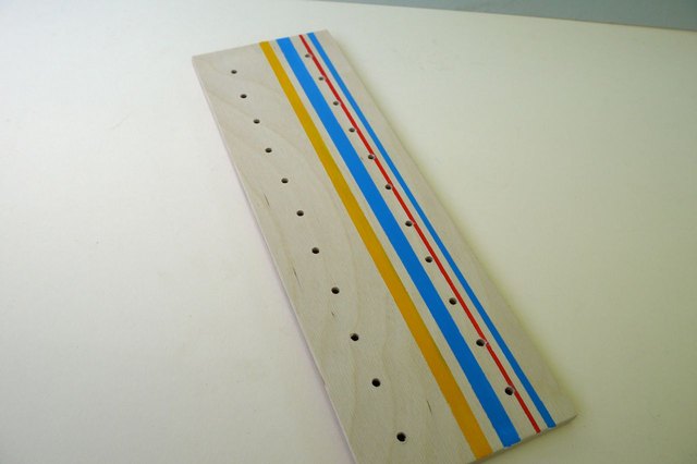 Drill holes.